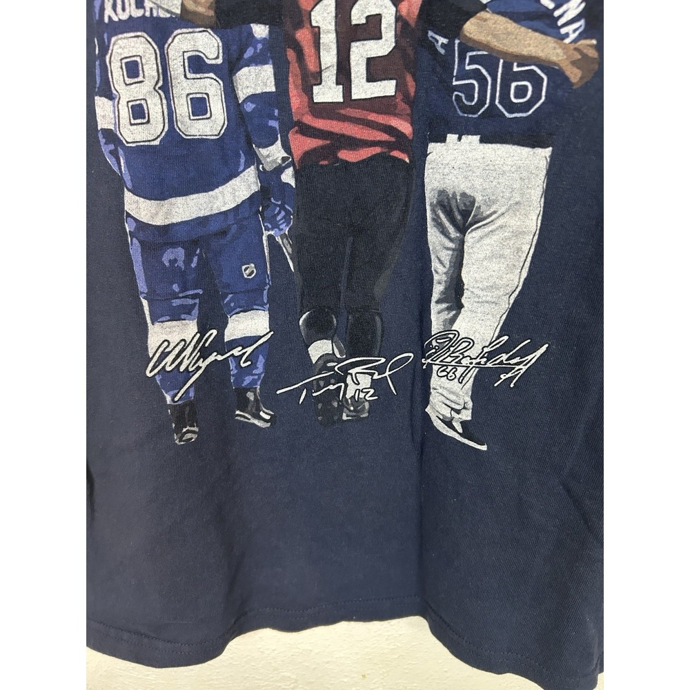 Champa Bay Tampa Bay Shirt Ladies Large Navy Kucherov Brady Arozarena V-neck - Picture 2 of 6